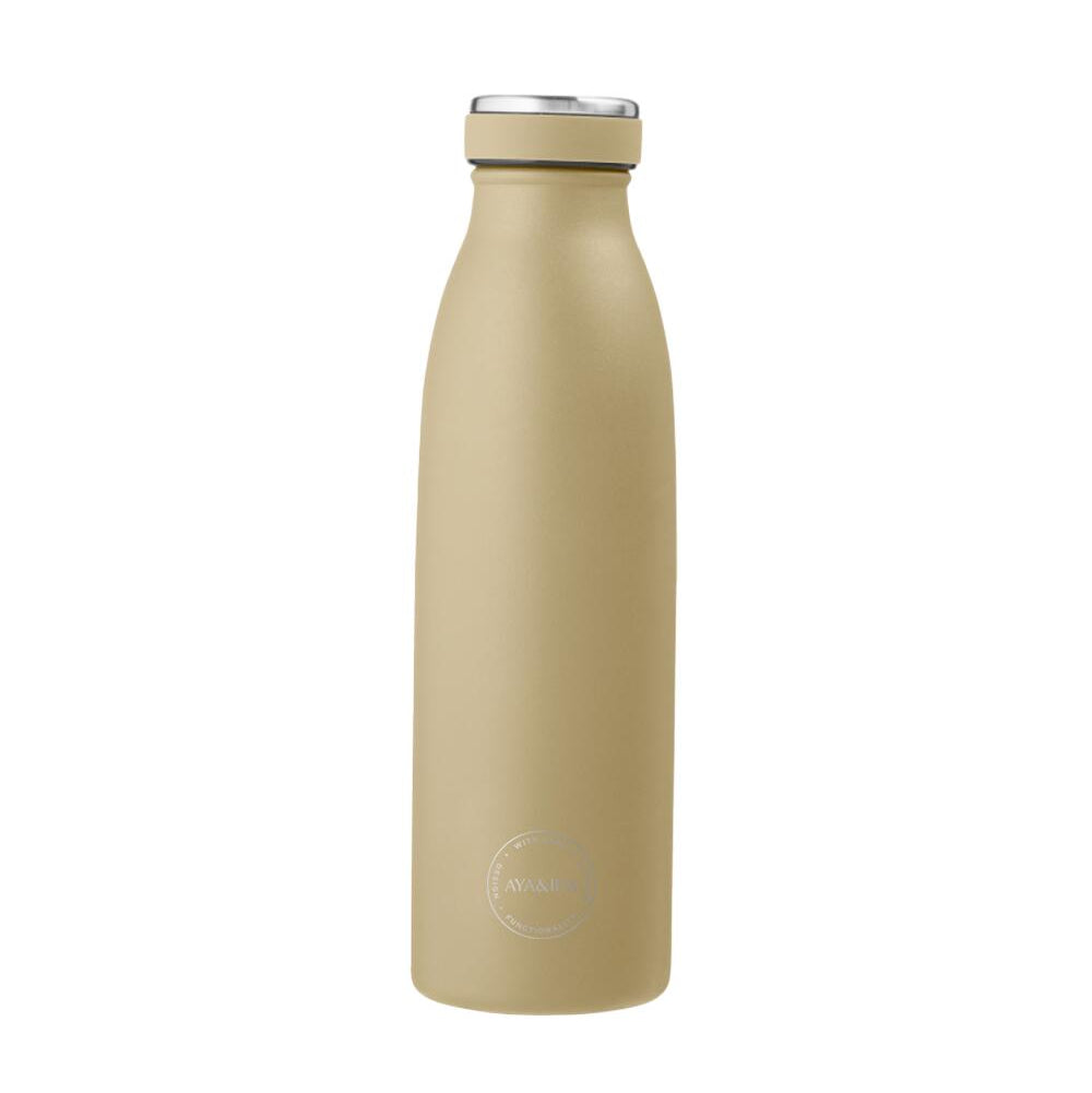 Termo drikkeflaske, Dusty Yellow - 500 ml